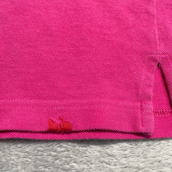 Altea Polo Shirt Mens Large Pink Embroidered Beaded Decorative Smart Casual - Picture 13 of 16